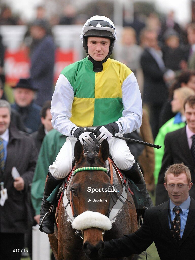 18 March 2010; Ballabriggs, with Richard Harding up, after winning the Fulke Walwyn Kim Muir Challenge Cup Handicap Chase. Cheltenham Racing Festival - Thursday. Prestbury Park, Cheltenham, Gloucestershire, England. Photo by Sportsfile
