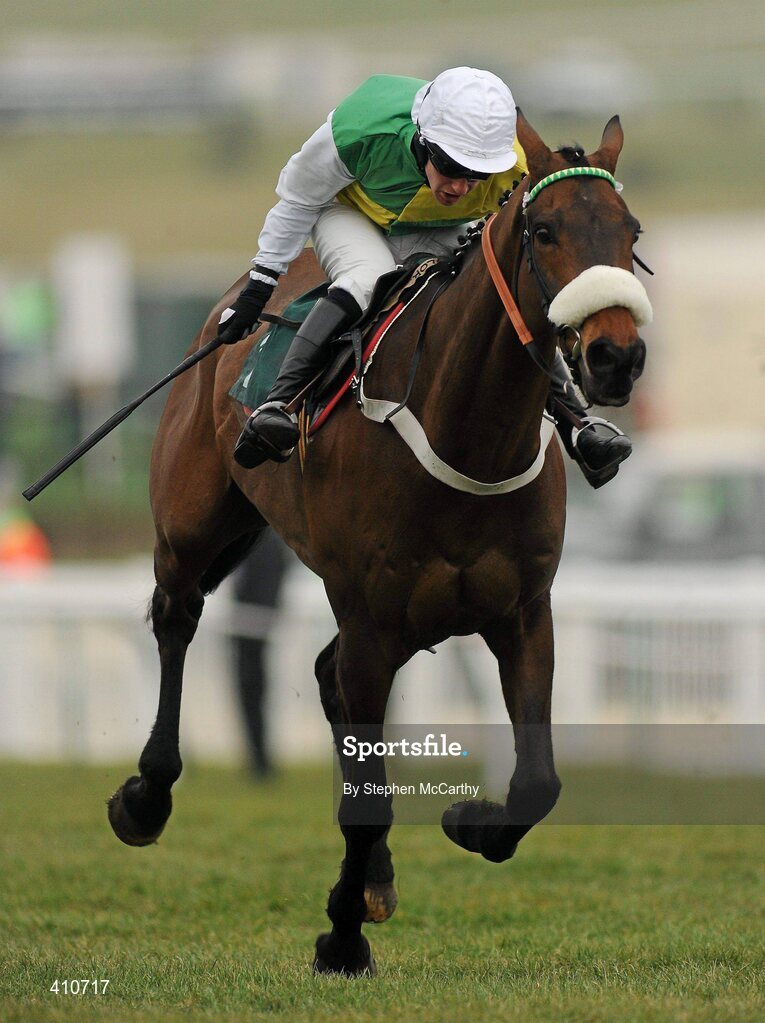 18 March 2010; Ballabriggs, with Richard Harding up, on their way to winning the Fulke Walwyn Kim Muir Challenge Cup Handicap Chase. Cheltenham Racing Festival - Thursday. Prestbury Park, Cheltenham, Gloucestershire, England. Picture credit: Stephen McCarthy / SPORTSFILE