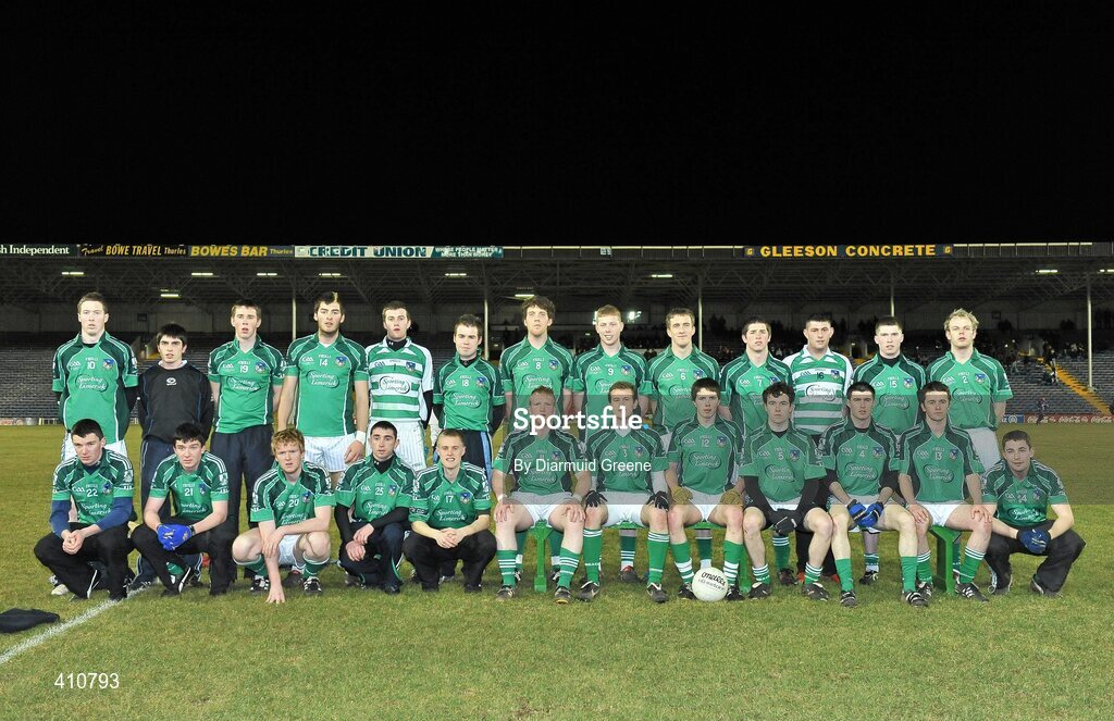 18 March 2010; The Limerick squad. Cadbury Munster GAA Football Under 21 Championship semi-final, Tipperary v Limerick, Semple Stadium,Thurles, Co. Tipperary. Picture credit: Diarmuid Greene / SPORTSFILE