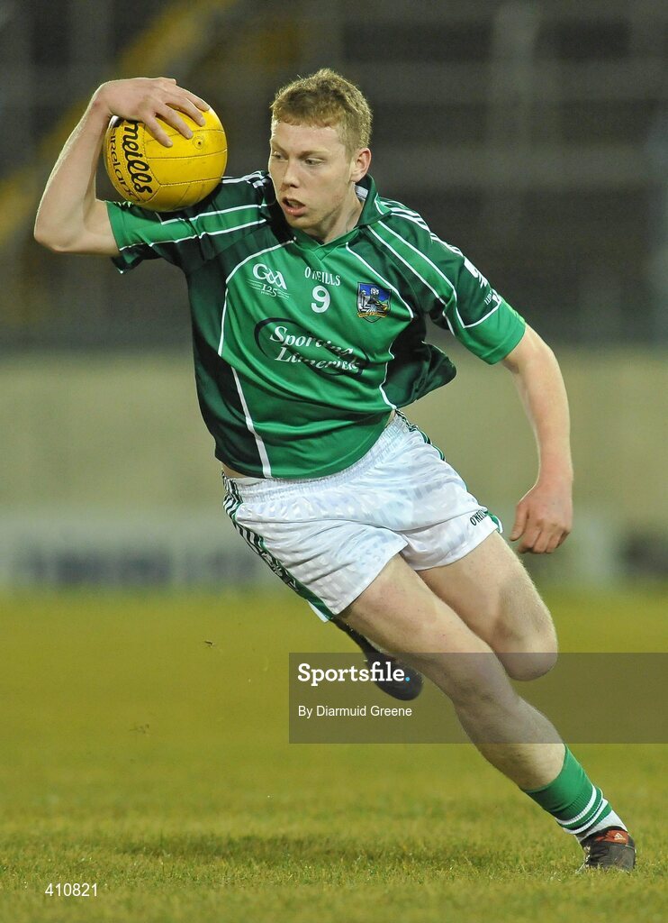 18 March 2010; Tony McMahon, Limerick. Cadbury Munster GAA Football Under 21 Championship Semi-Final, Tipperary v Limerick, Semple Stadium, Thurles, Co. Tipperary. Picture credit: Diarmuid Greene / SPORTSFILE
