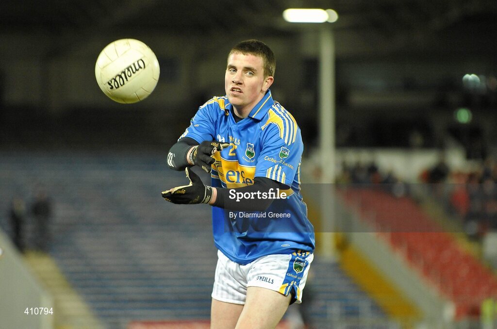 18 March 2010; Thomas Hanly, Tipperary. Cadbury Munster GAA Football Under 21 Championship semi-final, Tipperary v Limerick, Semple Stadium,Thurles, Co. Tipperary. Picture credit: Diarmuid Greene / SPORTSFILE