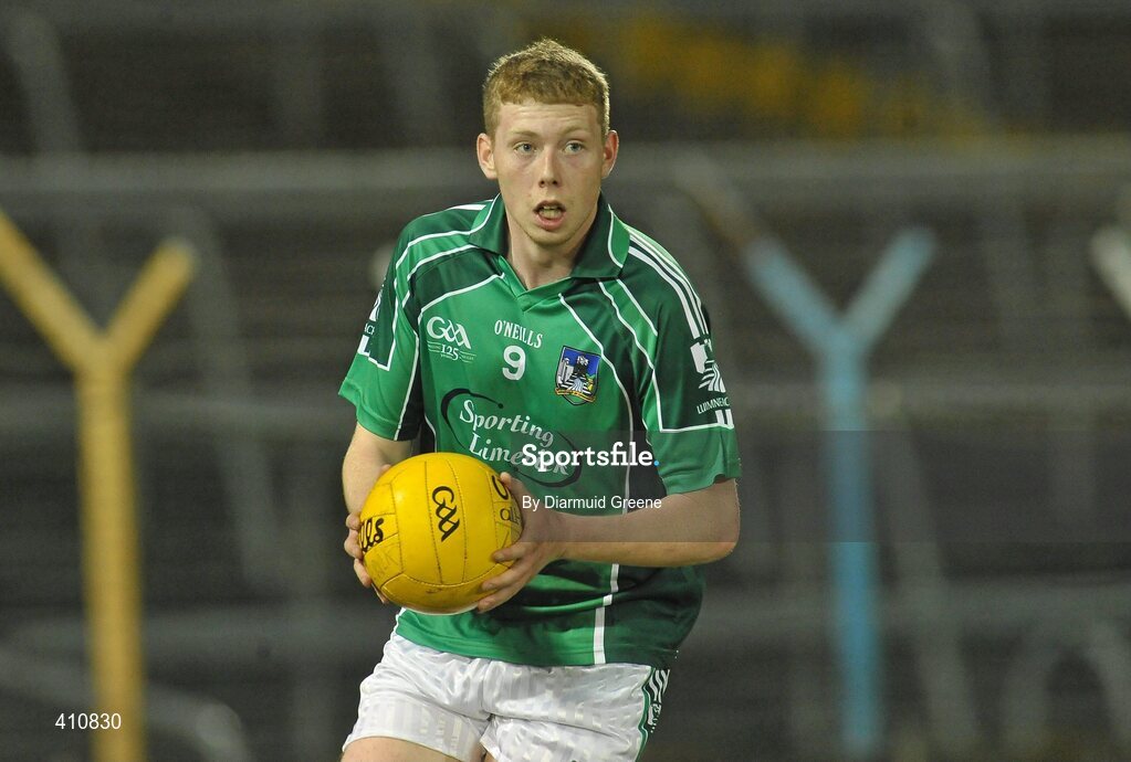 18 March 2010; Tony McMahon, Limerick. Cadbury Munster GAA Football Under 21 Championship Semi-Final, Tipperary v Limerick, Semple Stadium, Thurles, Co. Tipperary. Picture credit: Diarmuid Greene / SPORTSFILE