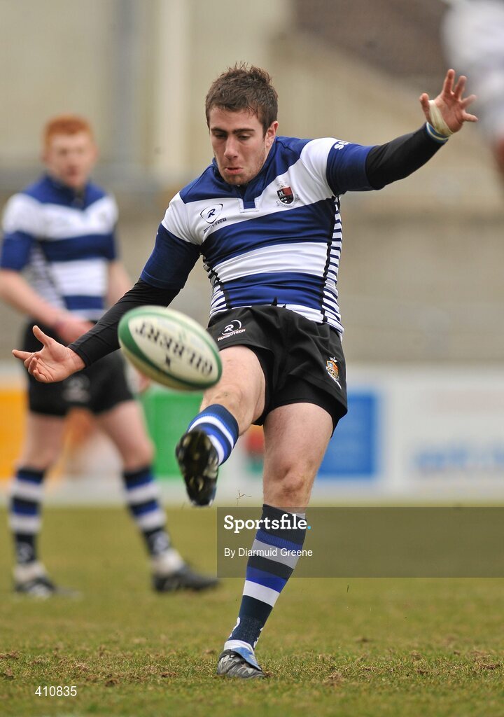 17 March 2010; JJ Hanrahan, Rockwell College. Munster Schools Senior Cup Final, Rockwell College v PBC, Thomond Park, Limerick. Picture credit: Diarmuid Greene / SPORTSFILE