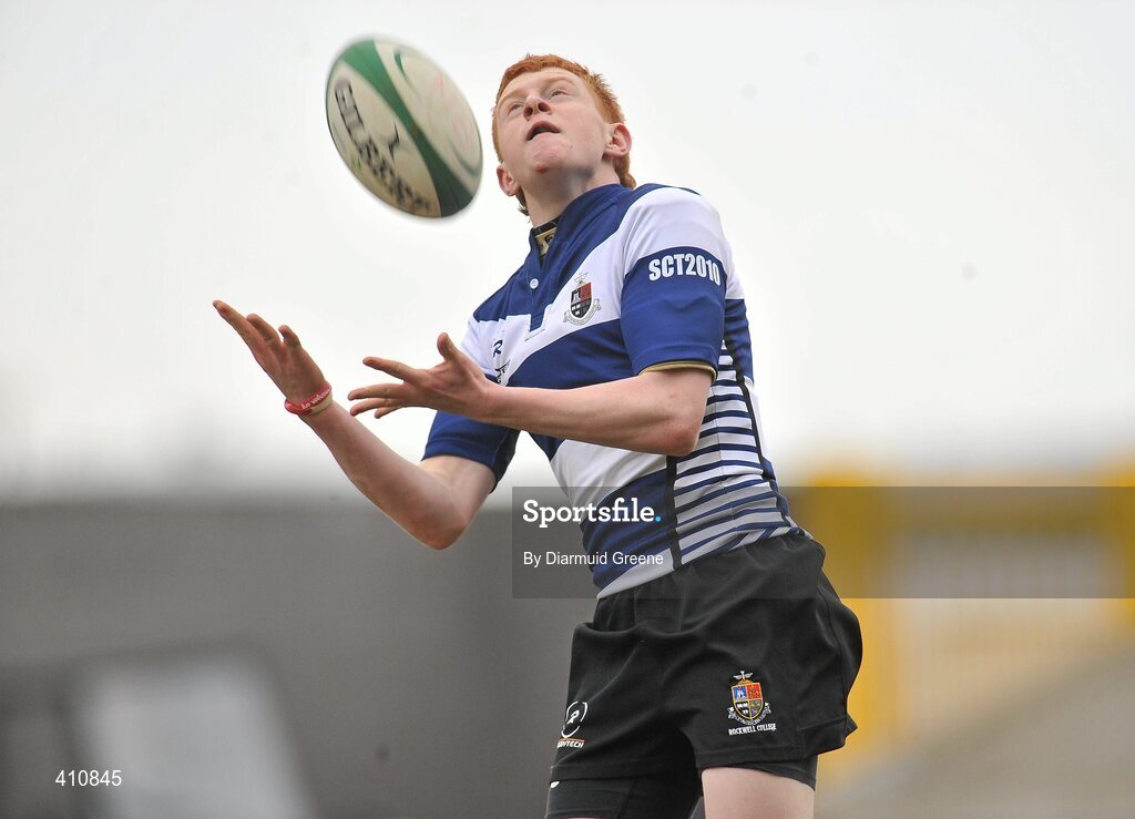 17 March 2010; Brian O'Rahelly, Rockwell College. Munster Schools Senior Cup Final, Rockwell College v PBC, Thomond Park, Limerick. Picture credit: Diarmuid Greene / SPORTSFILE