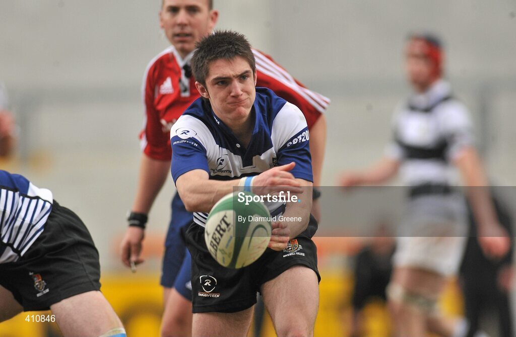 17 March 2010; Tim Rafferty, Rockwell College. Munster Schools Senior Cup Final, Rockwell College v PBC, Thomond Park, Limerick. Picture credit: Diarmuid Greene / SPORTSFILE