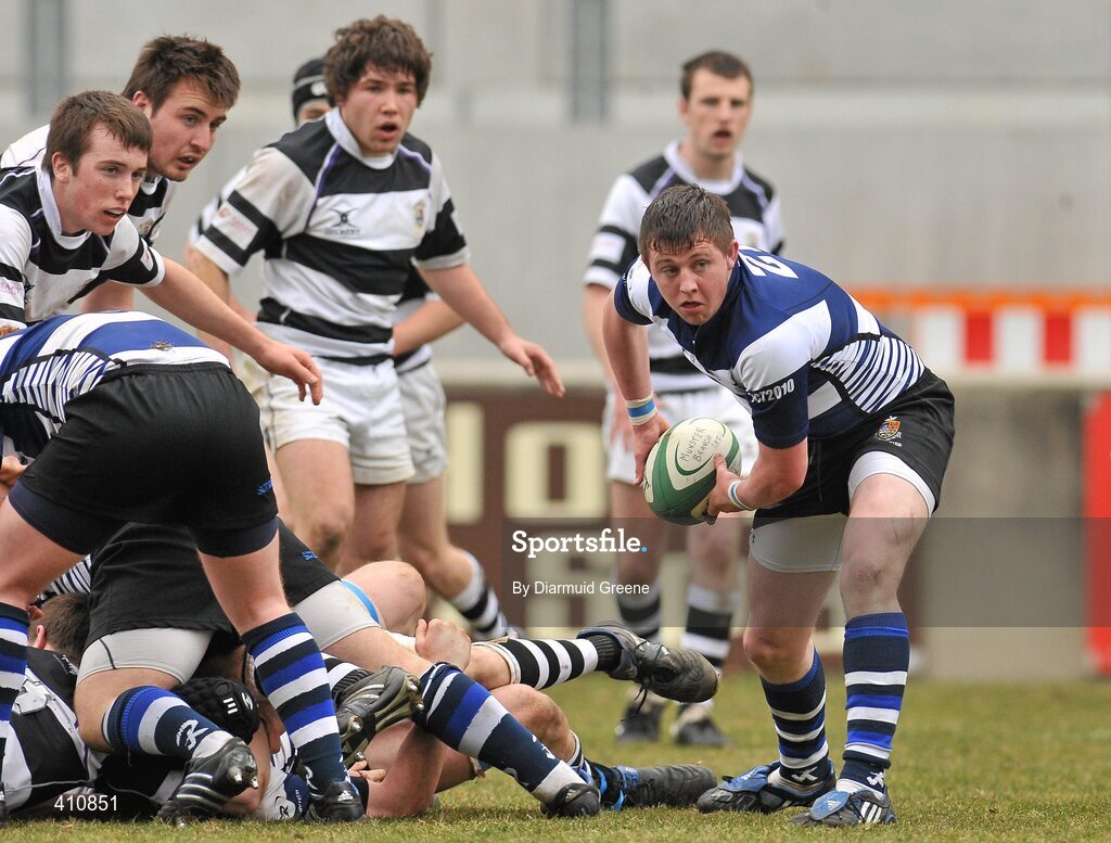 17 March 2010; Brian Haugh, Rockwell College. Munster Schools Senior Cup Final, Rockwell College v PBC, Thomond Park, Limerick. Picture credit: Diarmuid Greene / SPORTSFILE