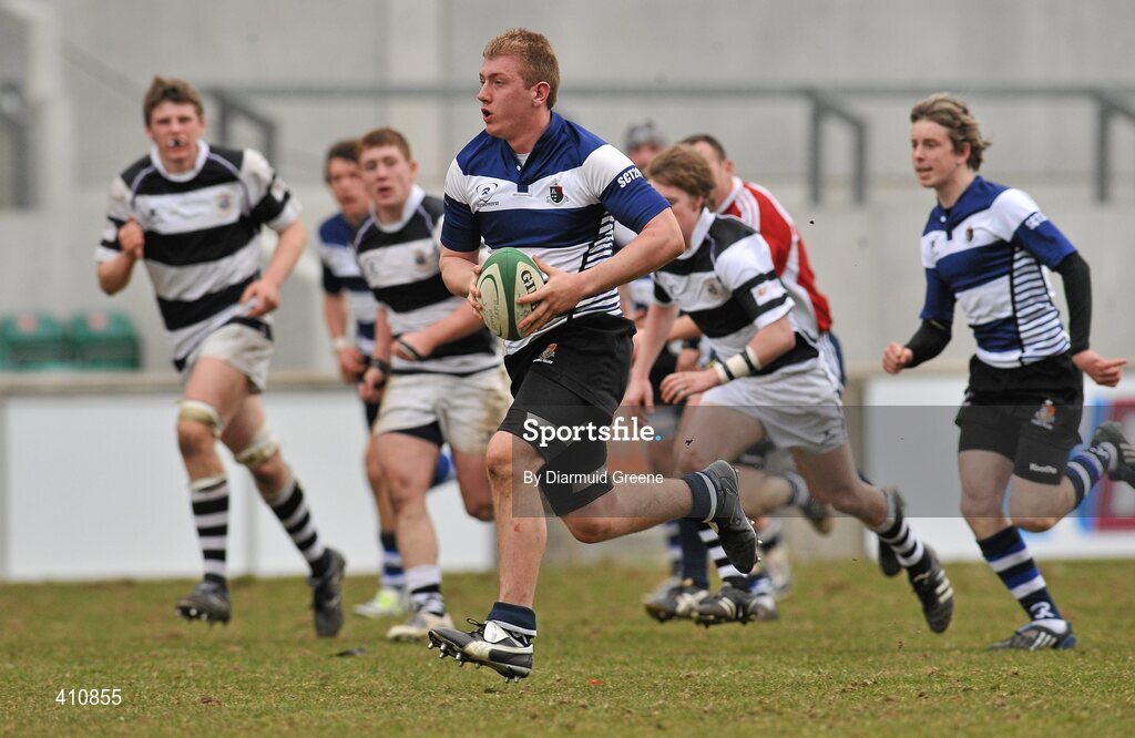 17 March 2010; Luke Cahill, Rockwell College. Munster Schools Senior Cup Final, Rockwell College v PBC, Thomond Park, Limerick. Picture credit: Diarmuid Greene / SPORTSFILE