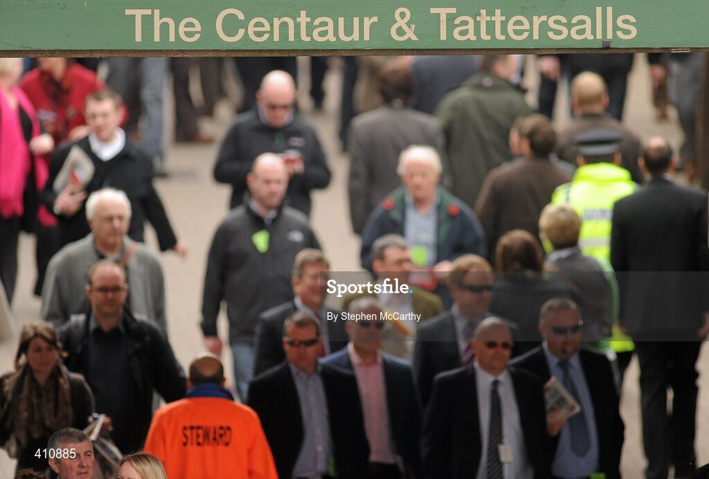 18 March 2010; A general view ahead of the third day of the festival. Cheltenham Racing Festival - Thursday. Prestbury Park, Cheltenham, Gloucestershire, England. Picture credit: Stephen McCarthy / SPORTSFILE