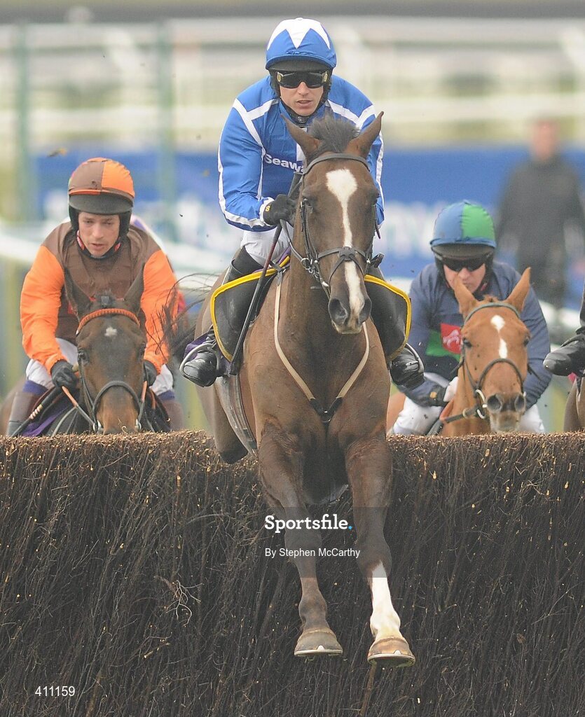 17 March 2010; Little Josh, with Paddy Brennan up, during the RSA Chase. Cheltenham Racing Festival - Wednesday. Prestbury Park, Cheltenham, Gloucestershire, England. Picture credit: Stephen McCarthy / SPORTSFILE