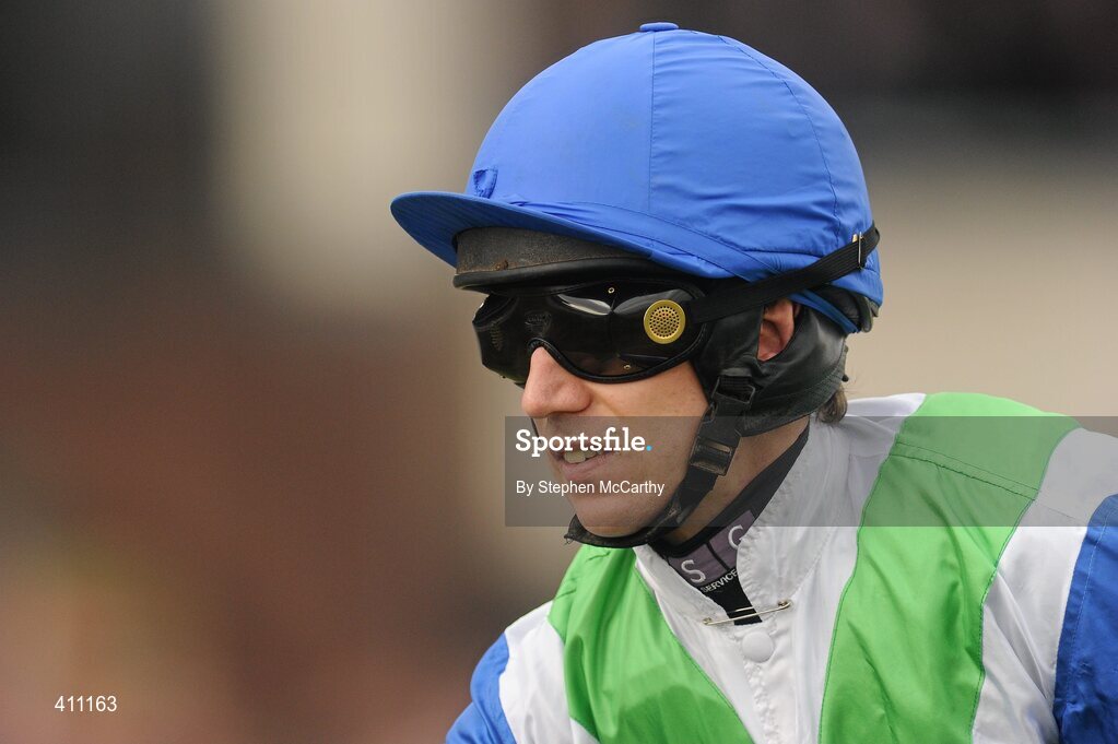 17 March 2010; Jockey Paddy Brennan, onboard Mahogany Blaze, ahead of the Seasons Holidays Queen Mother Champion Chase. Cheltenham Racing Festival - Wednesday. Prestbury Park, Cheltenham, Gloucestershire, England. Picture credit: Stephen McCarthy / SPORTSFILE