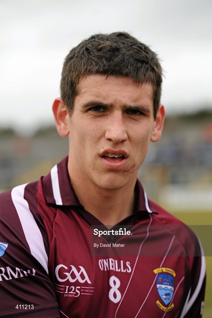 17 March 2010; Denis Corroon, Westmeath captain. Cadbury Leinster GAA Football Under 21 Semi-Final, Westmeath v Laois, Cusack Park, Mullingar, Co. Westmeath. Picture credit: David Maher / SPORTSFILE