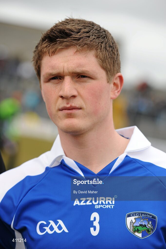 17 March 2010; Joe Mulhare, Laois captain. Cadbury Leinster GAA Football Under 21 Semi-Final, Westmeath v Laois, Cusack Park, Mullingar, Co. Westmeath. Picture credit: David Maher / SPORTSFILE