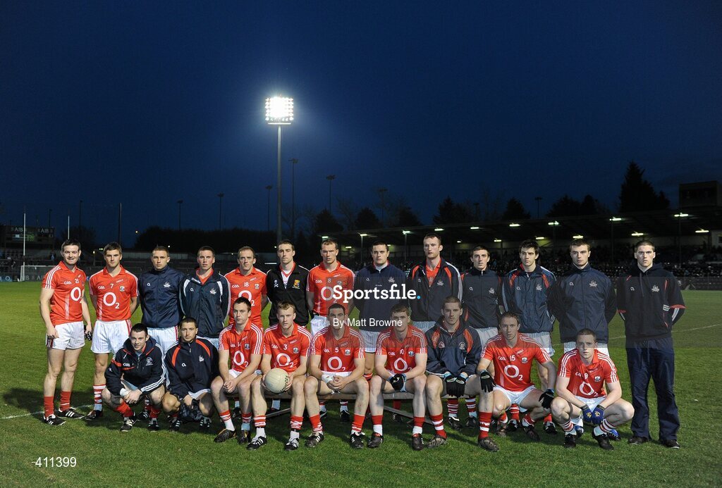 20 March 2010; The Cork squad. Allianz GAA National Football League, Division 1, Round 5, Cork v Dublin, Pairc Ui Rinn, Cork. Picture credit: Matt Browne / SPORTSFILE