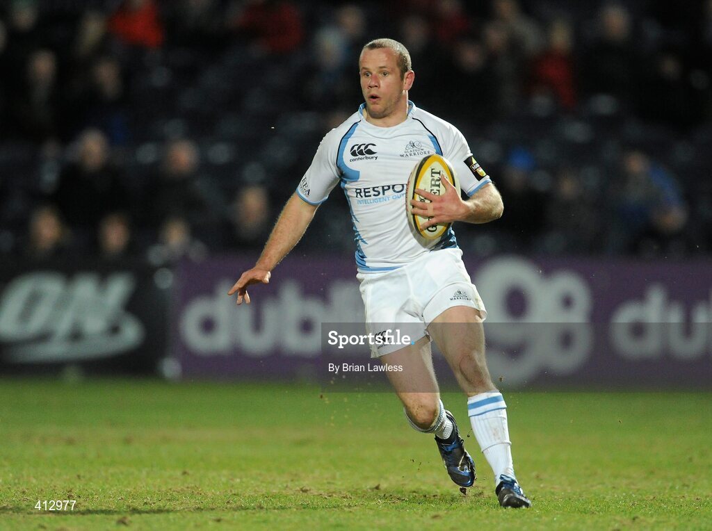 18 March 2010; Hefin O'Hare, Glasgow Warriors. Celtic League, Leinster v Glasgow Warriors, RDS, Ballsbridge, Dublin. Picture credit: Brian Lawless / SPORTSFILE