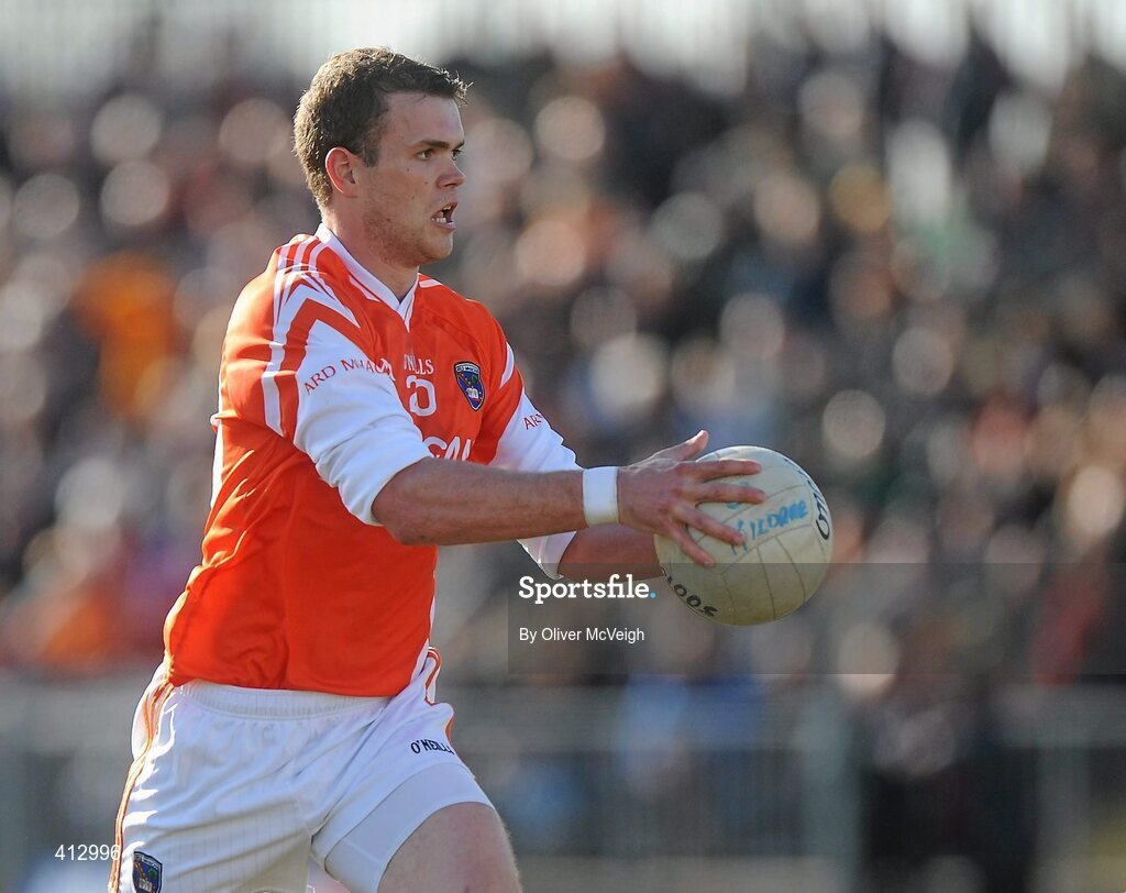 14 March 2010; Gareth Swift, Armagh. Allianz GAA Football National League, Division 2, Round 4, Armagh v Kildare, St Oliver Plunkett Park, Crossmaglen, Co. Armagh. Picture credit: Oliver McVeigh / SPORTSFILE