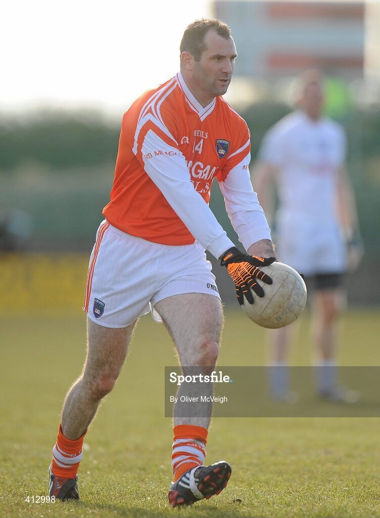 14 March 2010; Steven McDonnell, Armagh. Allianz GAA Football National League, Division 2, Round 4, Armagh v Kildare, St Oliver Plunkett Park, Crossmaglen, Co. Armagh. Picture credit: Oliver McVeigh / SPORTSFILE