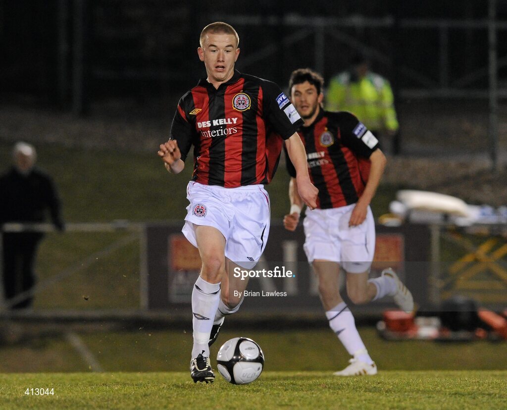 16 March 2010; Paddy Madden, Bohemians. Airtricity League Premier Division, UCD v Bohemians, UCD Bowl, Belfield, Dublin. Picture credit: Brian Lawless / SPORTSFILE