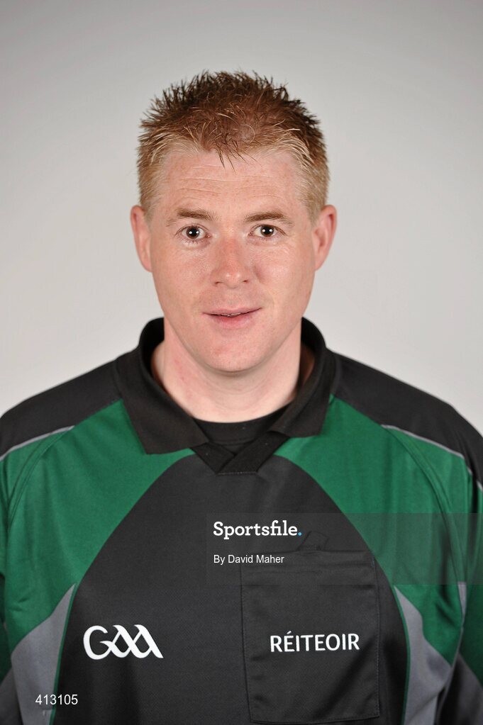 24 March 2010; Referee Fergus Smith, Meath. Picture credit: David Maher / SPORTSFILE