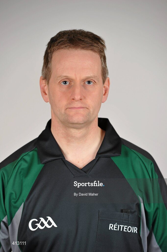 24 March 2010; Referee Owen Elliott, Antrim. Picture credit: David Maher / SPORTSFILE