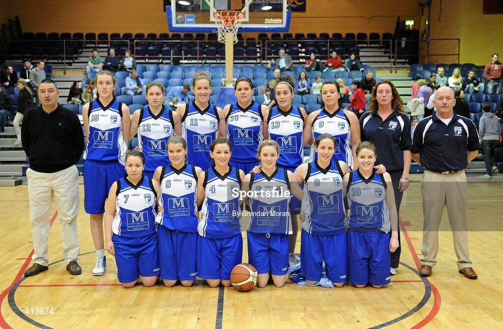 27 March 2010; Team Montenotte Hotel Cork. IrishSport.TV Women’s SuperLeague Final, Team Montenotte Hotel Cork v DCU Mercy, National Basketball Arena, Tallaght, Dublin. Picture credit: Brendan Moran / SPORTSFILE