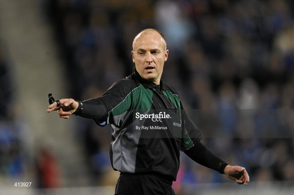 27 March 2010; Referee Cormac Reilly. Allianz GAA Football National League, Division 1, Round 6, Dublin v Galway, Parnell Park, Dublin. Picture credit: Ray McManus / SPORTSFILE