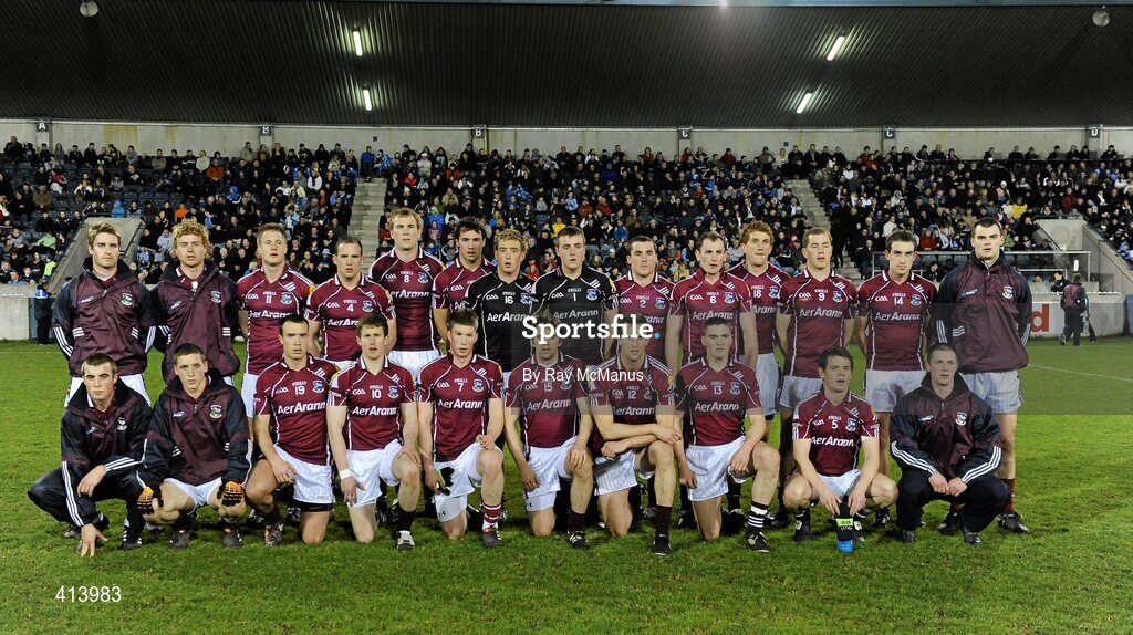 27 March 2010; The Galway squad. Allianz GAA Football National League, Division 1, Round 6, Dublin v Galway, Parnell Park, Dublin. Picture credit: Ray McManus / SPORTSFILE