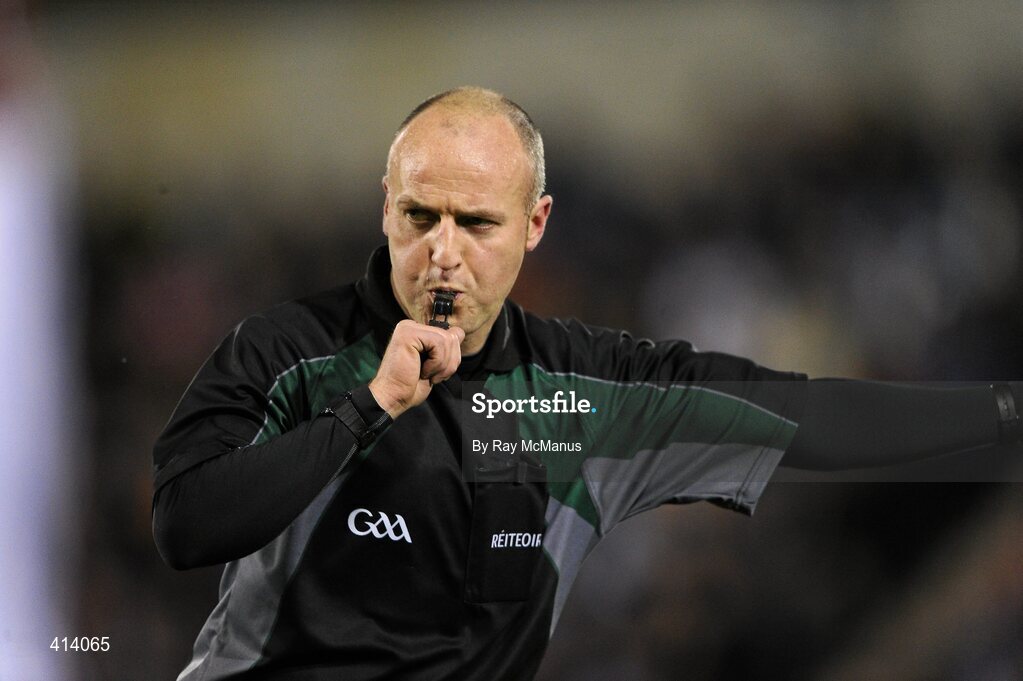 27 March 2010; Referee Cormac Reilly, Galway. Allianz GAA Football National League, Division 1, Round 6, Dublin v Galway, Parnell Park, Dublin. Picture credit: Ray McManus / SPORTSFILE