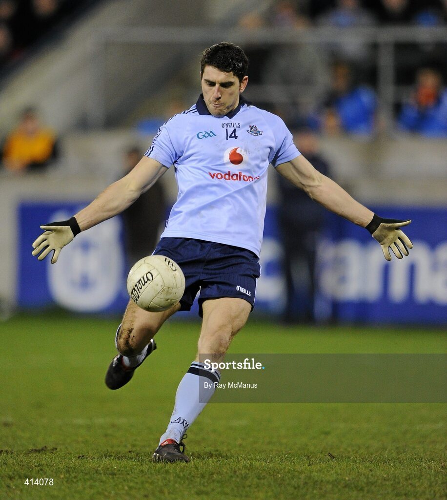 27 March 2010; Bernard Brogan, Dublin. Allianz GAA Football National League, Division 1, Round 6, Dublin v Galway, Parnell Park, Dublin. Picture credit: Ray McManus / SPORTSFILE