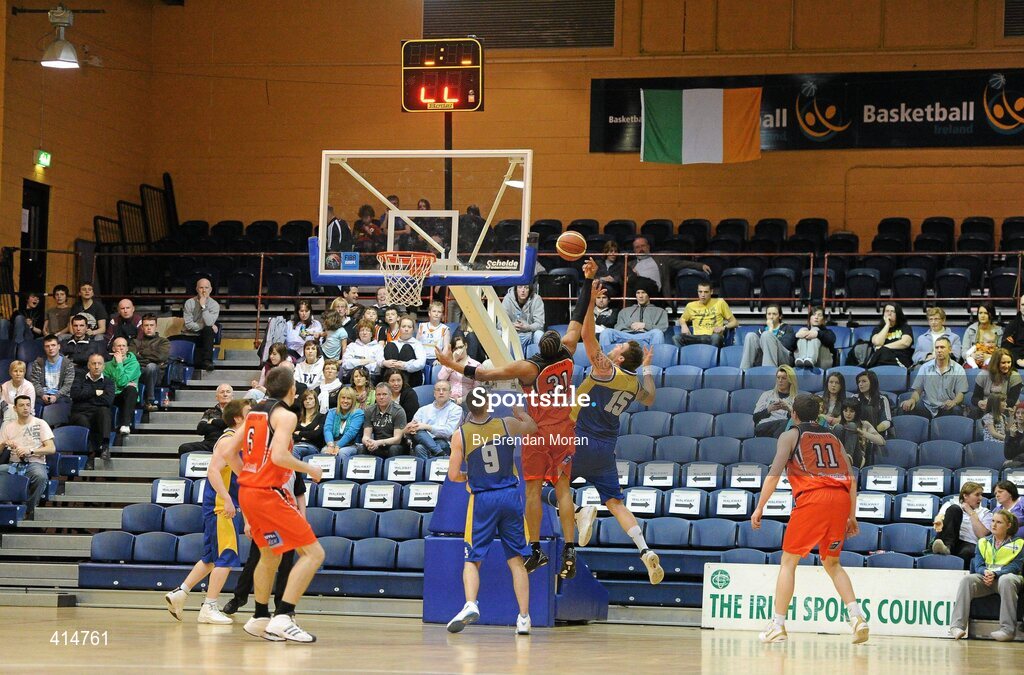 27 March 2010; A general view of the action during the game. Nivea For Men’s Superleague Final, Killester v UL Eagles, National Basketball Arena, Tallaght, Dublin. Picture credit: Brendan Moran / SPORTSFILE
