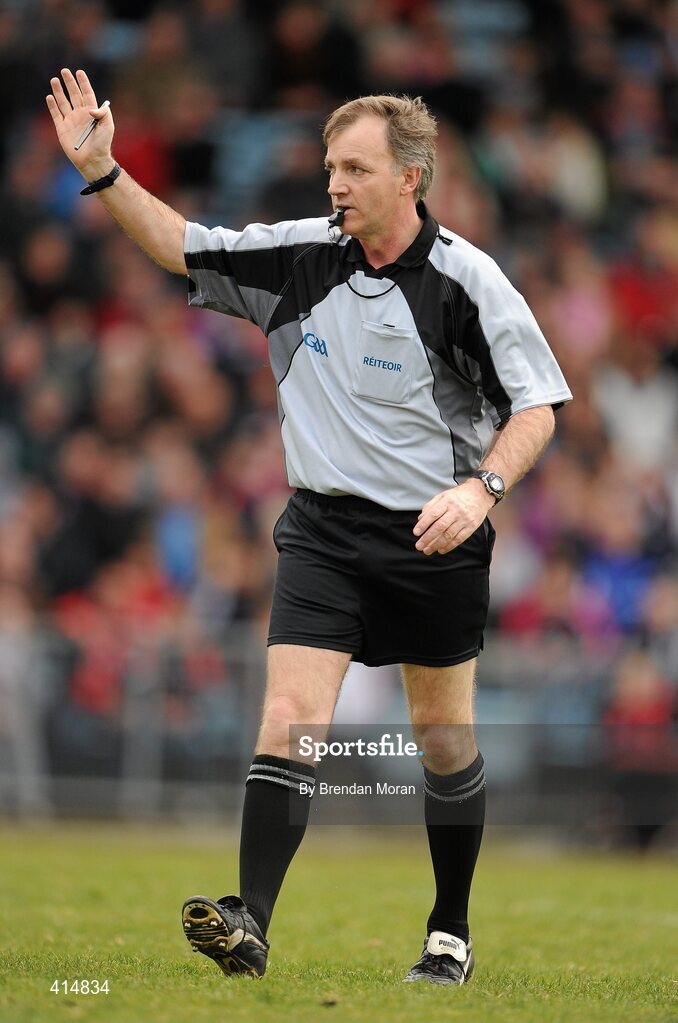 14 March 2010; Dickie Murphy, Referee. Allianz GAA Hurling National League, Division 1, Round 3, Cork v Kilkenny, Pairc Ui Chaoimh, Cork. Picture credit: Brendan Moran / SPORTSFILE