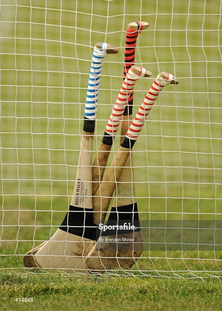 14 March 2010; A general view of hurleys sitting in the goalmouth. Allianz GAA Hurling National League, Division 1, Round 3, Cork v Kilkenny, Pairc Ui Chaoimh, Cork. Picture credit: Brendan Moran / SPORTSFILE