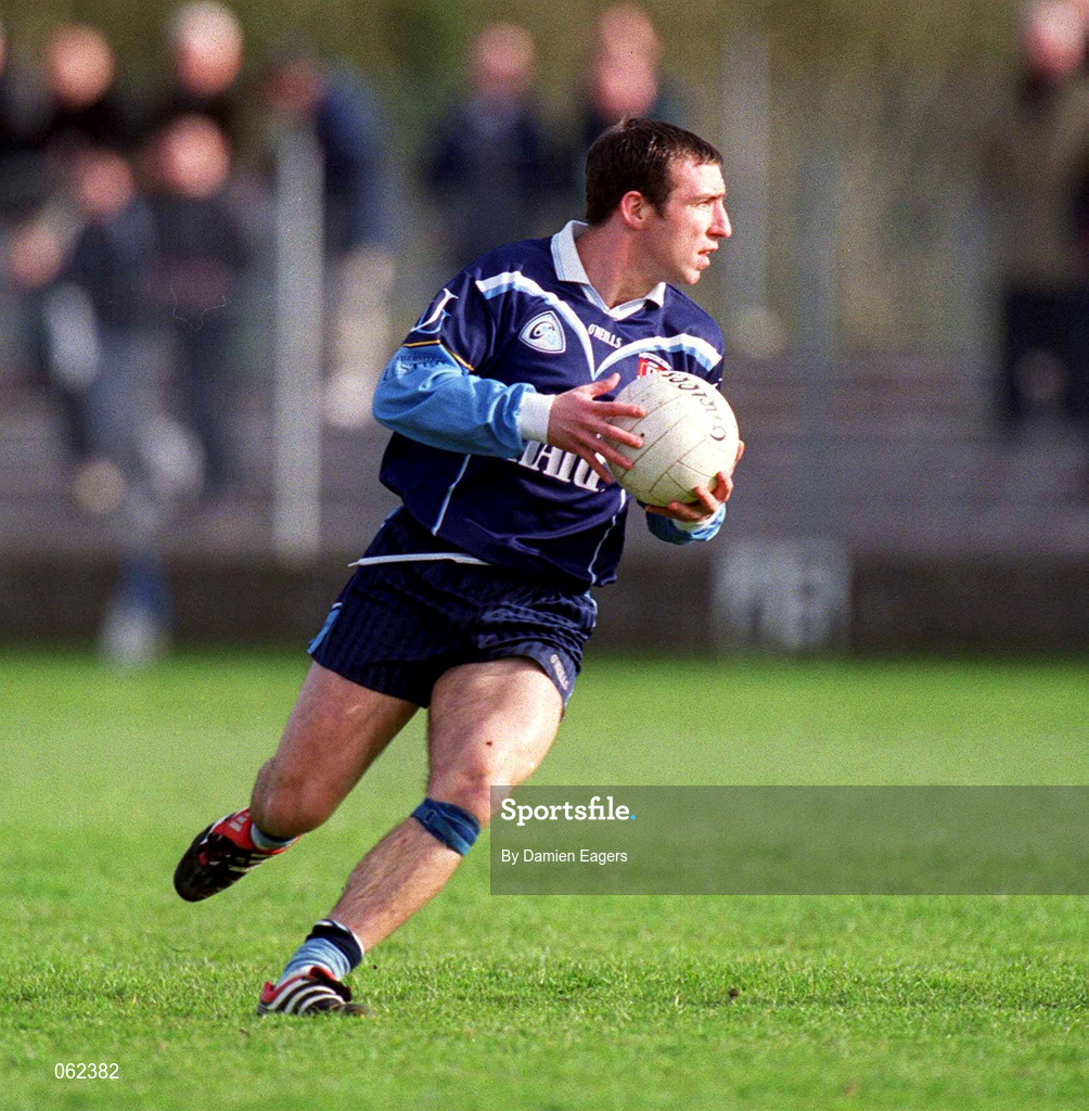 11 April 2001; Enda McNulty of UUJ during the Sigerson Cup Final match between UCD and UUJ at Scotstown GAA in Monaghan. Photo by Damien Eagers/Sportsfile