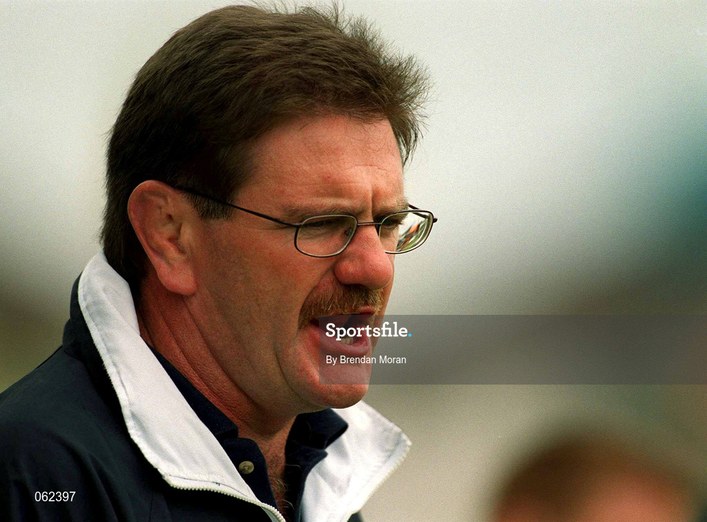 19 May 2001; Dungannon coach Willie Anderson during the AIB All-Ireland League Division 1 Semi-Final match between Dungannon RFC and Galwegians RFC at Crowley Park in Glenina, Galway. Photo by Brendan Moran/Sportsfile