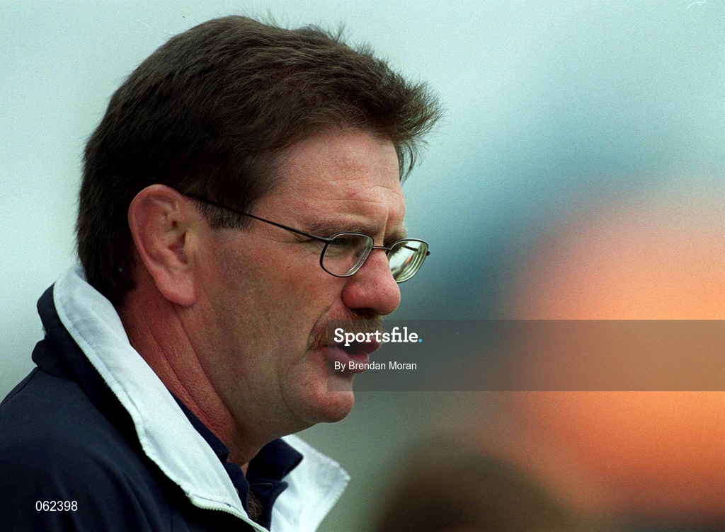 19 May 2001; Dungannon coach Willie Anderson during the AIB All-Ireland League Division 1 Semi-Final match between Dungannon RFC and Galwegians RFC at Crowley Park in Glenina, Galway. Photo by Brendan Moran/Sportsfile