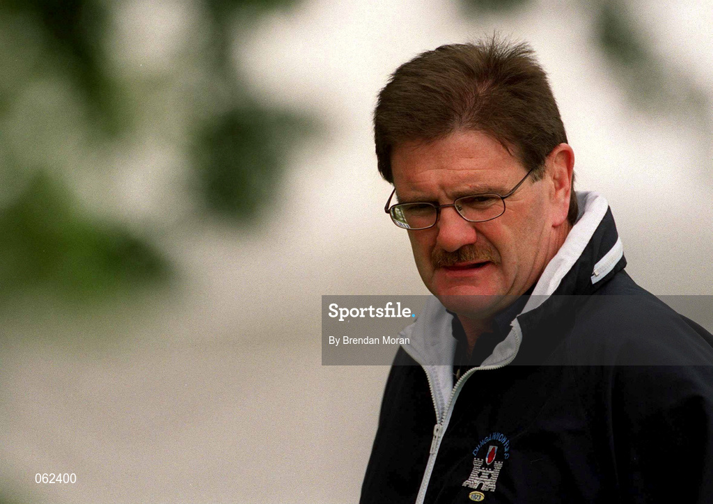 19 May 2001; Dungannon coach Willie Anderson during the AIB All-Ireland League Division 1 Semi-Final match between Dungannon RFC and Galwegians RFC at Crowley Park in Glenina, Galway. Photo by Brendan Moran/Sportsfile