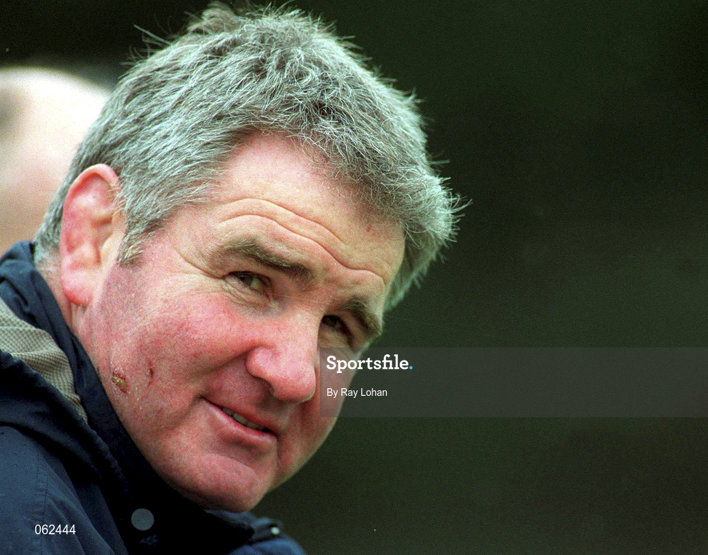 21 April 2001; Brent Pope, St Mary's coach, during the AIB All-Ireland League Division 1 match between St Mary's College and Ballymena at Templeville Road in Dublin. Photo by Ray Lohan/Sportsfile
