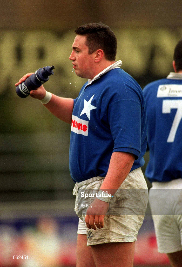 21 April 2001; Dave Clare of St Mary's during the AIB All-Ireland League Division 1 match between St Mary's College and Ballymena at Templeville Road in Dublin. Photo by Ray Lohan/Sportsfile
