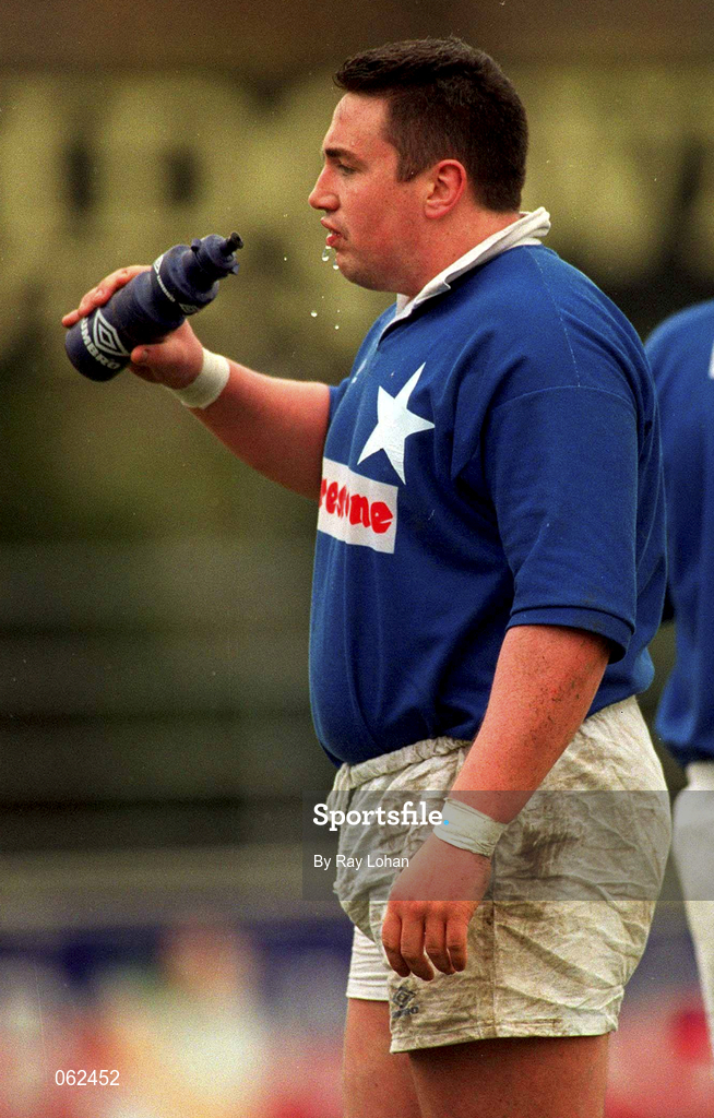 21 April 2001; Dave Clare of St Mary's during the AIB All-Ireland League Division 1 match between St Mary's College and Ballymena at Templeville Road in Dublin. Photo by Ray Lohan/Sportsfile