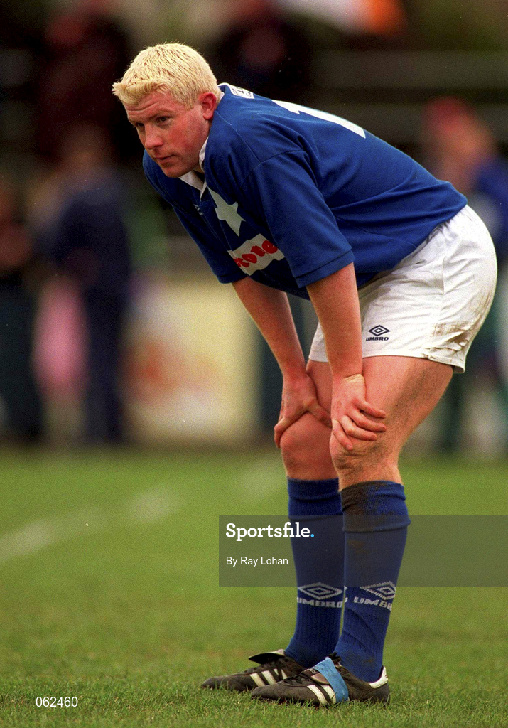 21 April 2001; Mark McHugh of St Mary's during the AIB All-Ireland League Division 1 match between St Mary's College and Ballymena at Templeville Road in Dublin. Photo by Ray Lohan/Sportsfile