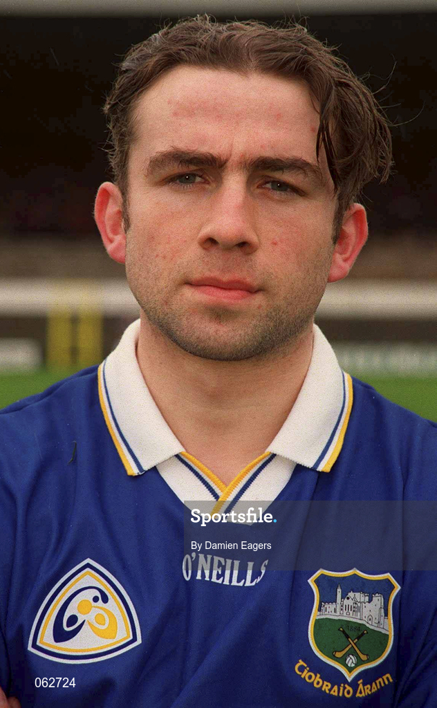 15 April 2001; Mark O'Leary of Tipperary ahead of the Allianz GAA National Hurling League Division 1B Round 5 match between Tipperary and Cork at Semple Stadium in Thurles, Tipperary. Photo by Damien Eagers/Sportsfile