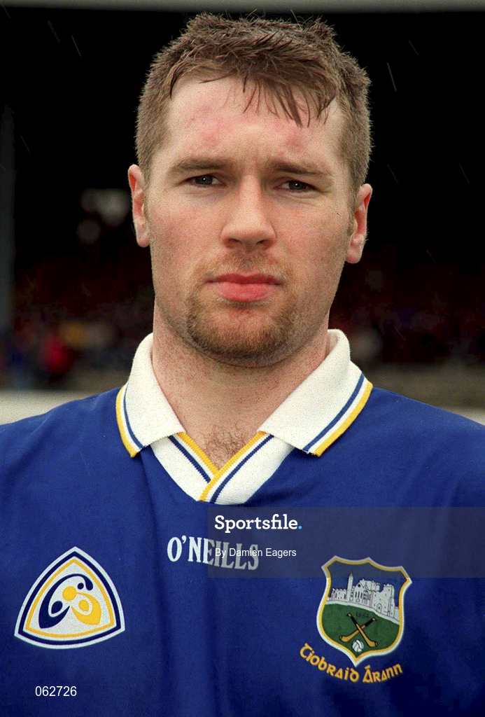15 April 2001; Micheal Ryan of Tipperary ahead of the Allianz GAA National Hurling League Division 1B Round 5 match between Tipperary and Cork at Semple Stadium in Thurles, Tipperary. Photo by Damien Eagers/Sportsfile