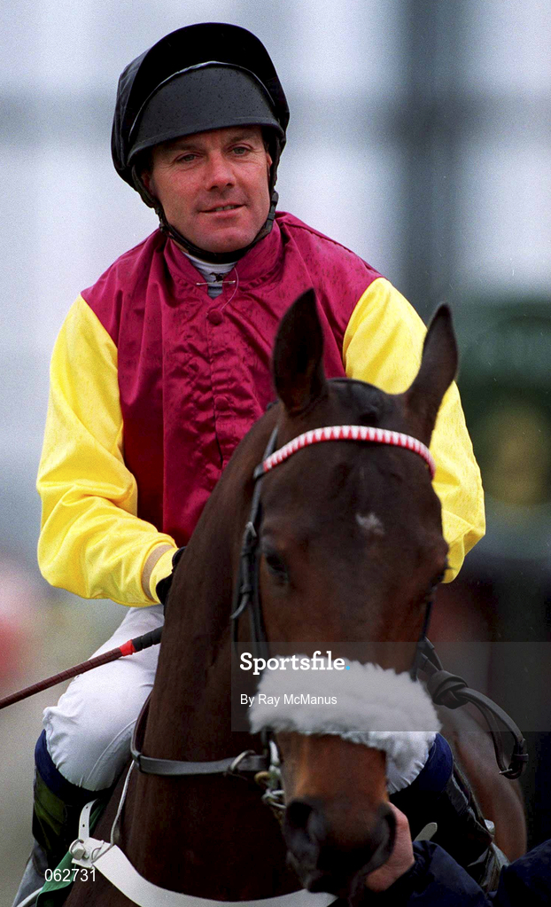 21 April 2001; Jockey Stephen Craine at The Curragh Racecourse in Kildare. Photo by Ray McManus/Sportsfile