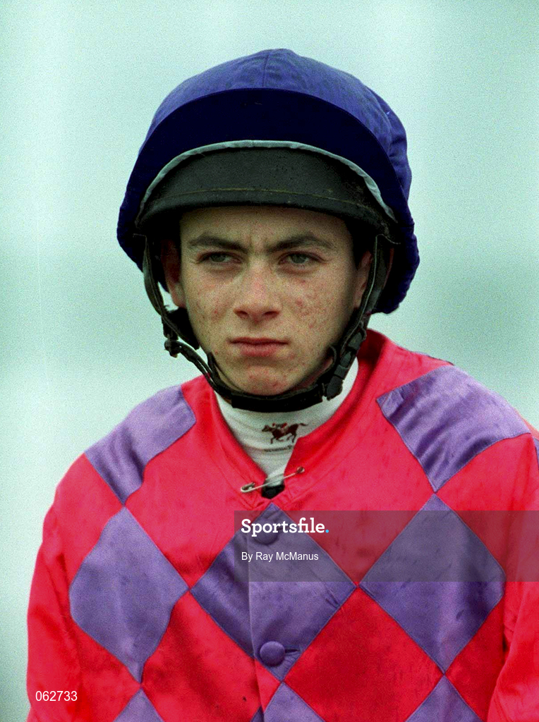 21 April 2001; Jockey Wayne Lordan at The Curragh Racecourse in Kildare. Photo by Ray McManus/Sportsfile