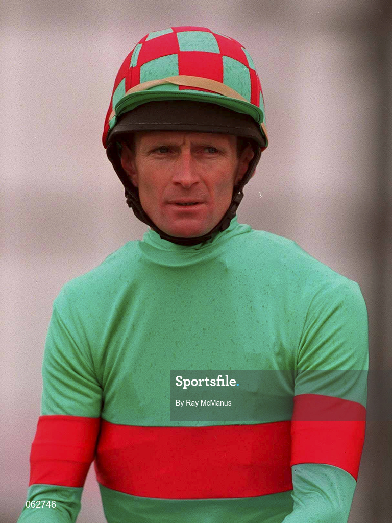 21 April 2001; Jockey Kevin Manning at The Curragh Racecourse in Kildare. Photo by Ray McManus/Sportsfile