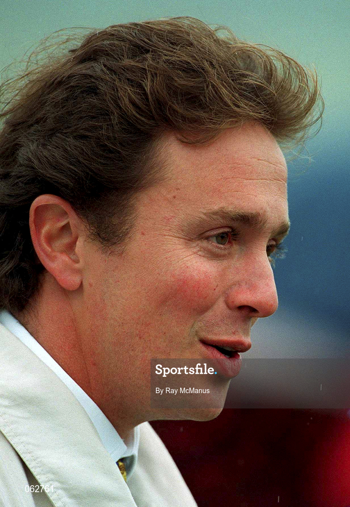 21 April 2001; Trainer Charles O'Brien at The Curragh Racecourse in Kildare. Photo by Ray McManus/Sportsfile