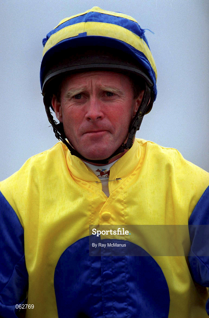 21 April 2001; Jockey Mick Kinane at The Curragh Racecourse in Kildare. Photo by Ray McManus/Sportsfile
