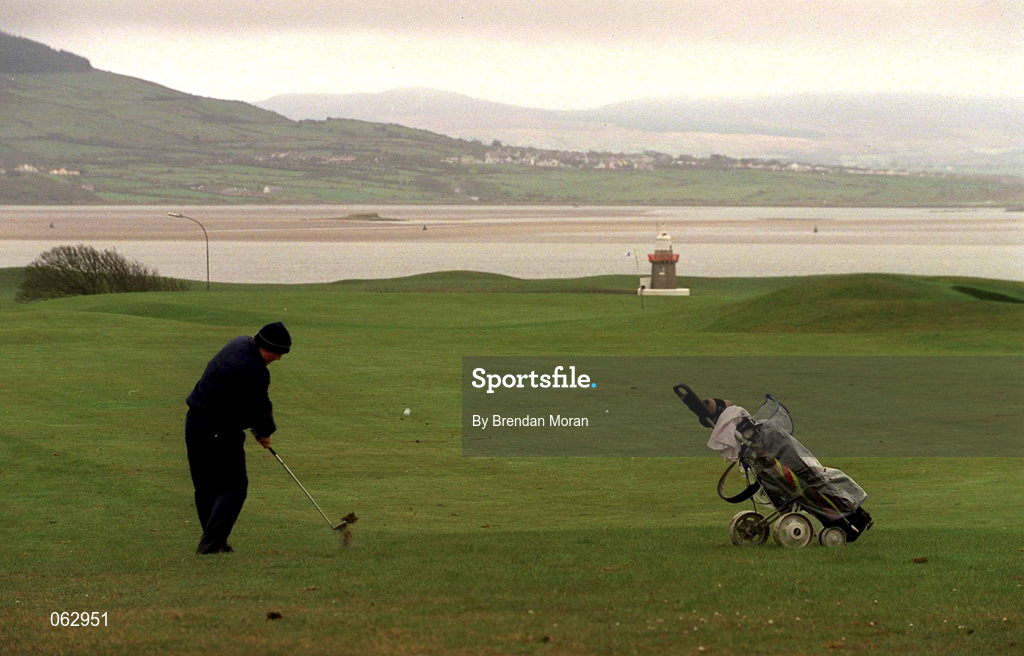 14 April 2001; A general view during the West of Ireland Open Golf Championship at Sligo Golf Club in Rosses Point in Sligo. Photo by Brendan Moran/Sportsfile