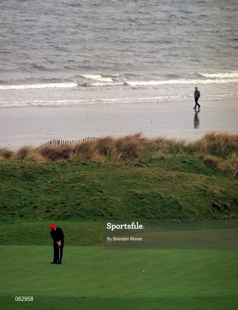 14 April 2001; A general view during the West of Ireland Open Golf Championship at Sligo Golf Club in Rosses Point in Sligo. Photo by Brendan Moran/Sportsfile