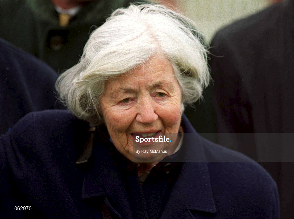 21 April 2001; Owner Ms C.M Weld at The Curragh Racecourse in Kildare. Photo by Ray McManus/Sportsfile