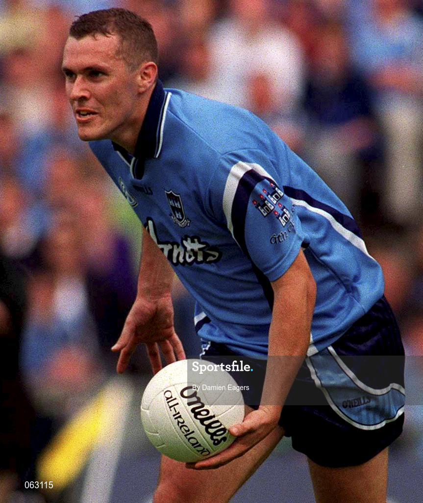 27 May 2001; Ciaran Whelan of Dublin during the Bank of Ireland Leinster Senior Football Championship Quarter-Final match between Dublin and Longford at Croke Park in Dublin. Photo by Damien Eagers/Sportsfile